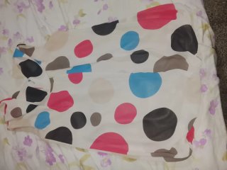 Camiseta sin mangas mujer lunares