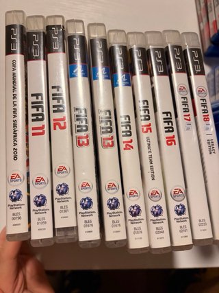 Lote 8 Giochi FIFA PS3