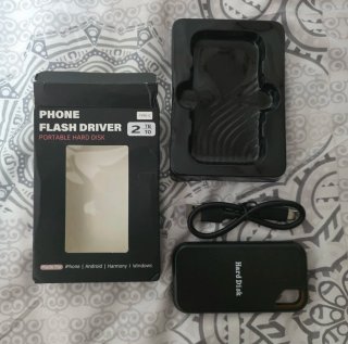 Disco Duro Portátil 2TB Type-C