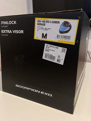 Casco Scorpion EXO-1400 EVO II CARBON MIRAGE