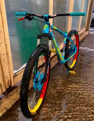 Bicicleta Collective C100 solo cuadro stunt