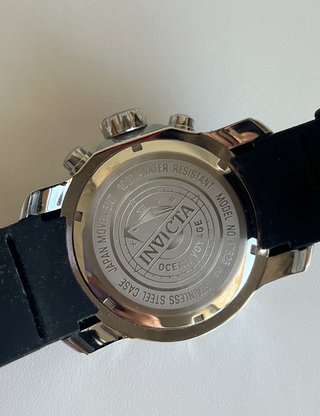 Reloj hombre Invicta Ocean Voyage Negro Plata