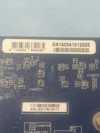 Tarjeta Gráfica Gigabyte NVIDIA GeForce GV-N630-3G