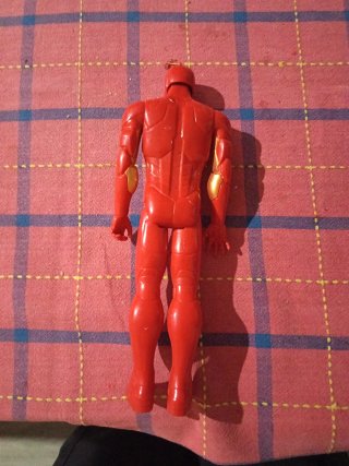 Figuras Marvel Spiderman e Iron Man