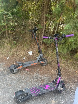 Patinete Eléctrico Morado