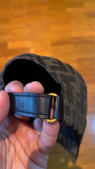 Gorra Fendi FF Marrón