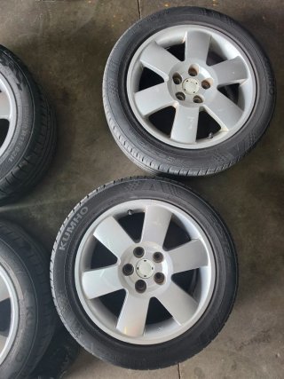 Llantas 15 5x100 Con neumáticos al 80% 90%
