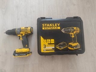 Taladro Stanley Fatmax 18V con maletín