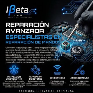 Reparar Mandos PS5, Xbox y Switch | Drift TMR⁠