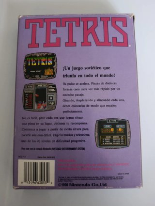 Tetris Nintendo NES PAL Español🇪🇦