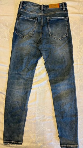 Vaqueros rectos Stradivarius azules