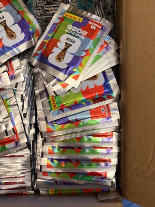 60x bustine figurine Stickers FIFA World Cup 2026