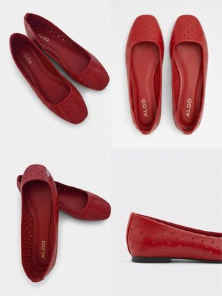 Zapatos planos rojos ALDO