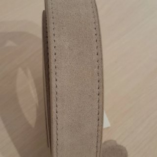 Cinturón Mujer Beige 95cm Hebilla Dorada