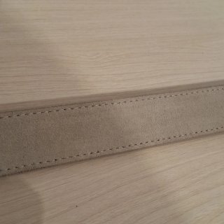 Cinturón Mujer Beige 95cm Hebilla Dorada