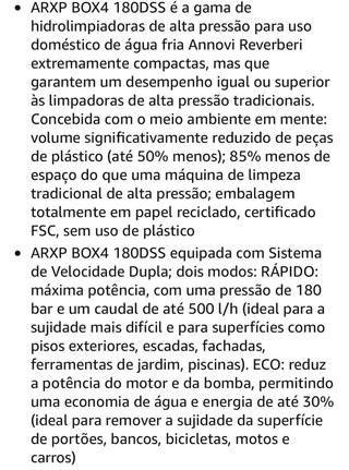 Lavadora de Pressão ARXP 4