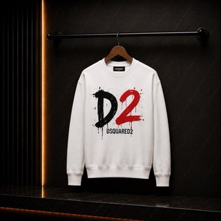 DSQUARED2 Sudadera D2 Hoja de Arce Negra