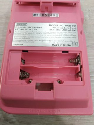 Nintendo Game Boy Pocket Rosa