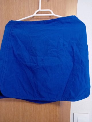 Falda Zara azul