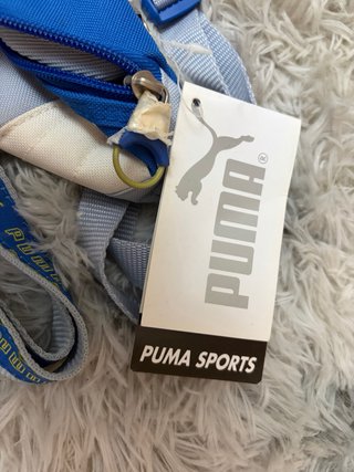 Riñonera Mini Puma y Llavero Azul