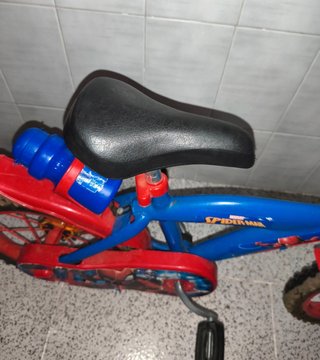 Bicicleta Spiderman 14 Blu e Rosso