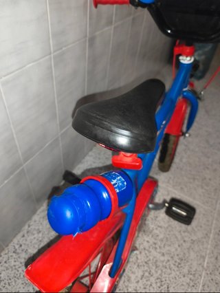 Bicicleta Spiderman 14 Blu e Rosso