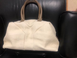 Bolso YSL Beige/Blanco sin estrenar