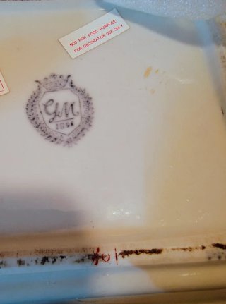 Cenicero JUWC porcelana vaciabolsillos