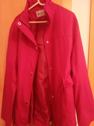 Parka mujer roja