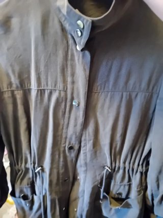 Parka Zara Mujer Verde