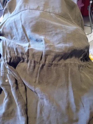 Parka Zara Mujer Verde