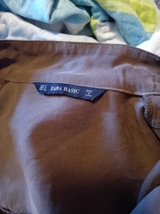 Parka Zara Mujer Verde