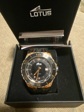 Reloj Lotus Caballero Negro