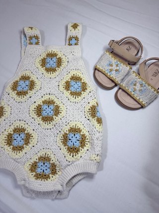 Conjunto Body y Sandalias Zara Bebé