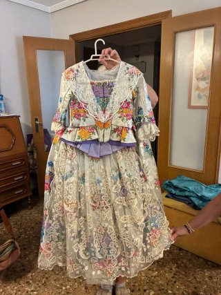 Traje de Fallera Niña T.9 Completo
