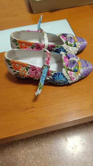 Traje de Fallera Niña T.9 Completo