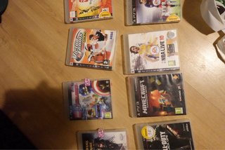 PS3 Slim Negra + 4 Mandos + 10 Juegos