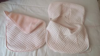 Saco rosa Trapitos para Maxicosi/Grupo 0
