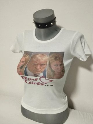 Camiseta Bad Girls Club Trump Y2k Talla L