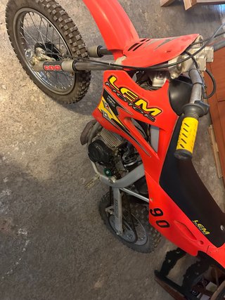 Moto LEM 49cc Enduro/Motocross Roja