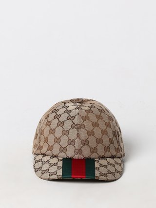 Gorra Gucci Beige Multicolor
