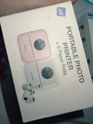 Impresora Portátil NK + 5 Rollos Papel