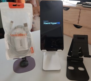 Smartphone "XIAOMI Redmi 14C" negro brillante
