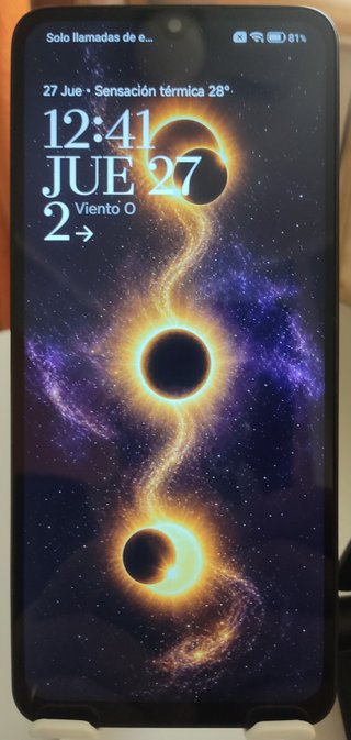 Smartphone "XIAOMI Redmi 14C" negro brillante