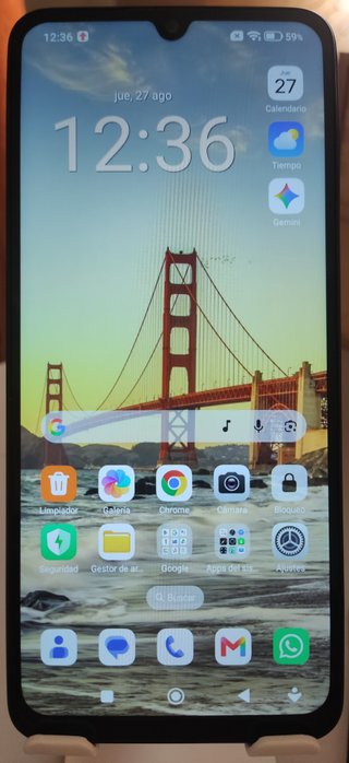 Smartphone "XIAOMI Redmi 14C" negro brillante