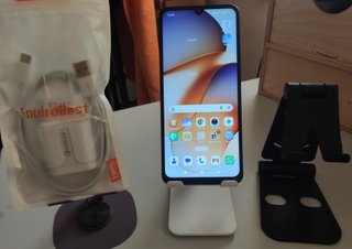 Smartphone "XIAOMI Redmi 14C" negro brillante