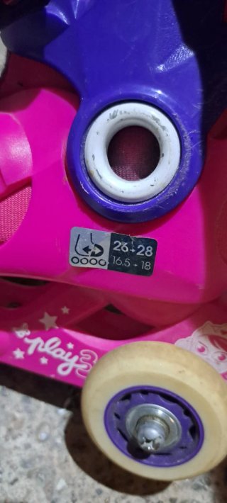 Patines Oxelo Talla 26-28 Rosa/Morado