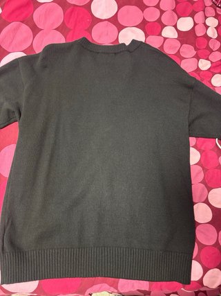 Jersey AMI Paris Negro Corazón Rojo