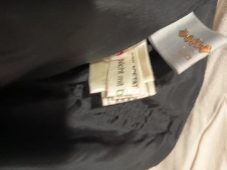 Vestido vintage negro talla 40