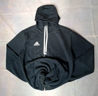 Sudadera Adidas Negra con Capucha
